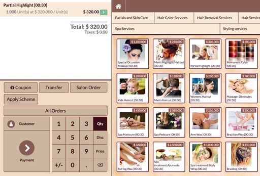 Beauty Salon System Yearly Subscription